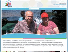 Tablet Screenshot of conwayworkshop.com
